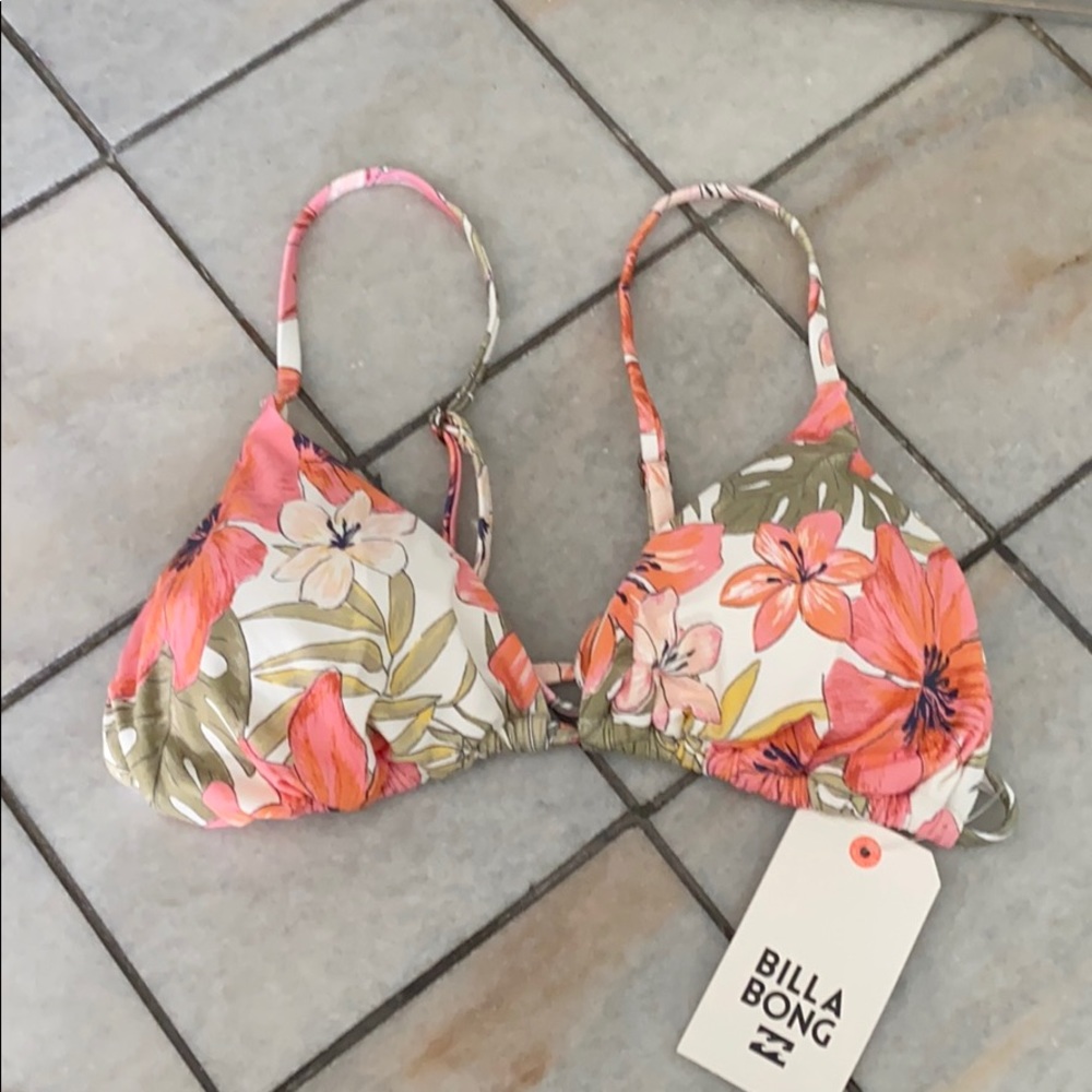 Billabong triangle bikini top